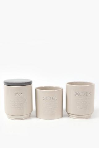 Metal Canister Stack Set