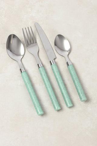 16 Piece Stainless Steel Cutlery Set