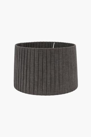 Pleated Drum Lampshade, 40x26cm