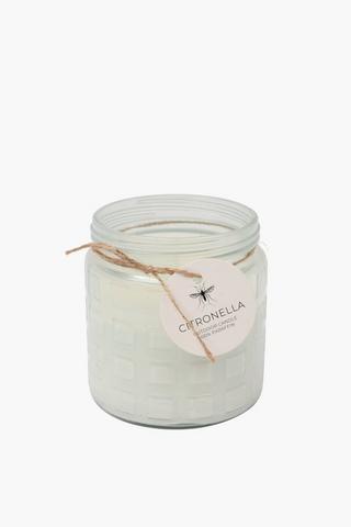 Citronella Wax Filled Candle, 625g