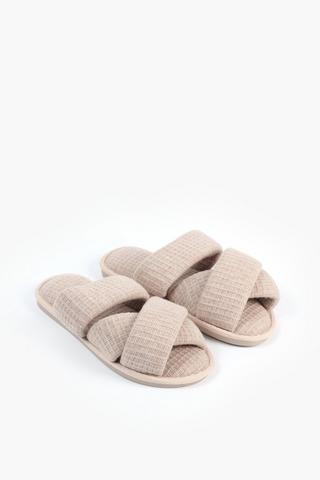 Waffle Slippers, 5-6