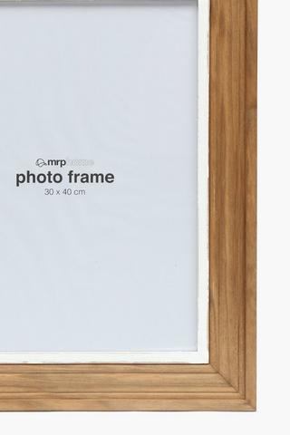 Distressed Wooden Frame, 30x40cm