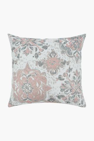 Woven Jacquard Saaremaa Rustic Scatter Cushion, 60x60cm