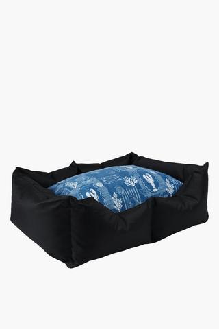 Waterproof Printed Lobster Pet Bed