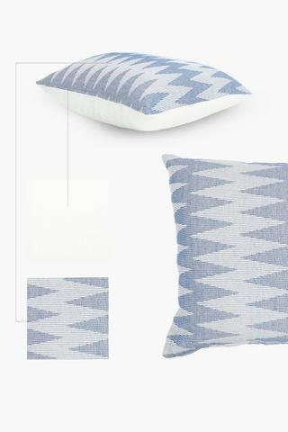 Jacquard Bowen Geometric Scatter Cushion, 60x60cm