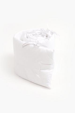 Polycotton Woven Flannel Cot Bumper