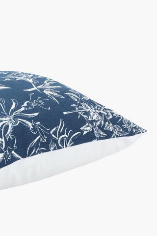 Printed Floral Scatter Cushion, 45x45cm