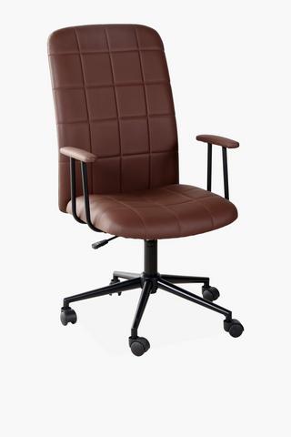 Veronica Pu Quilted Office Chair