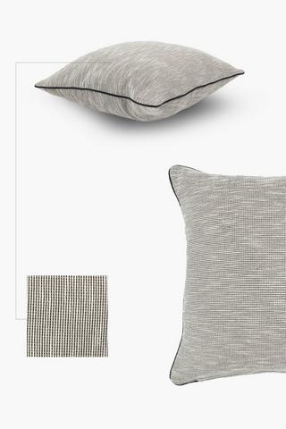 Fleck Detail With Piping Scatter Cushion, 60x60cm