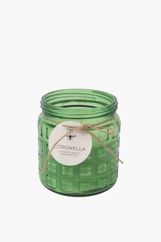 Citronella Wax Filled Candle, 625g
