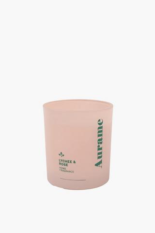 Aurame Lychee And Rose Candle, 135g