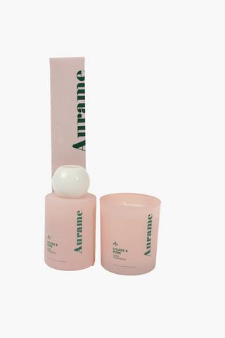 Aurame Lychee And Rose Candle, 135g
