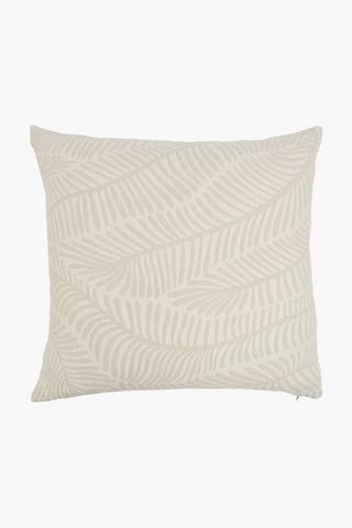 Premium Matelasse Leaf Scatter Cushion Cover, 60x60cm