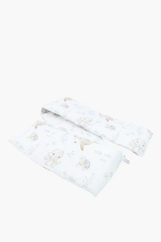 Soft Touch Sam's Sea Cot Bumper, 75x110cm