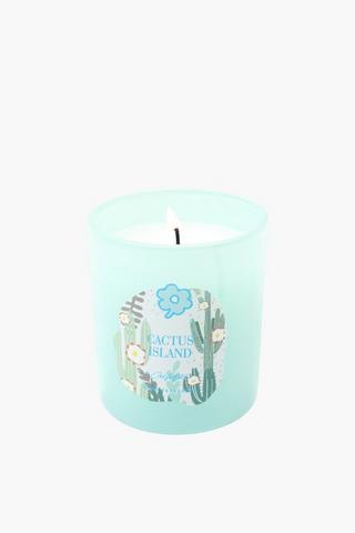 Petal Cactus Island Candle, 366g