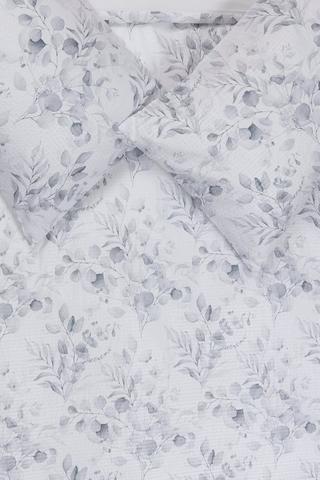 Seersucker Penny Botanical Duvet Cover Set