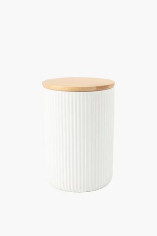Texture Ribbed Canister