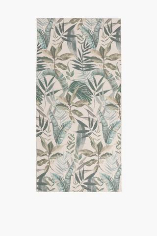 Woven Jacquard Misool Leaf Runner, 70x140cm