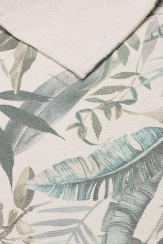 Woven Jacquard Misool Leaf Runner, 70x140cm