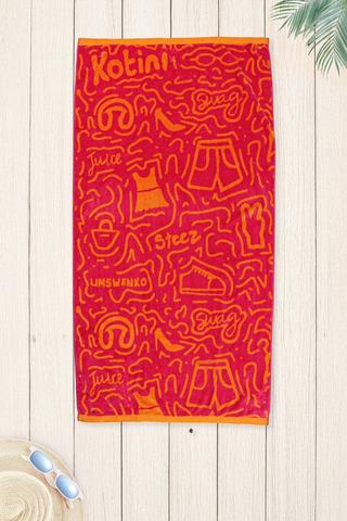 Colab Mandy Mngoma Jacquard Towel, 85x160cm