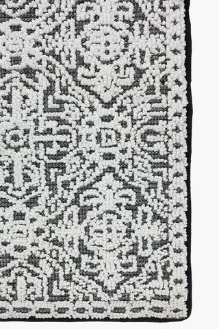 2 Piece Jacquard Memory Foam Bath Mat Set