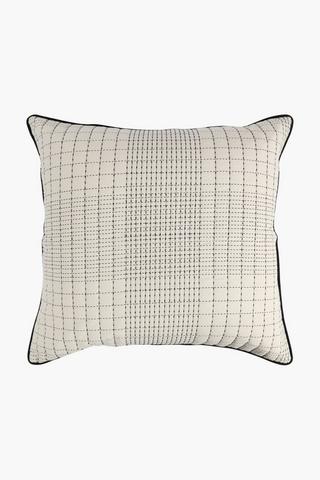 Premium Quilted Scatter Cushion Cover, 60x60cm