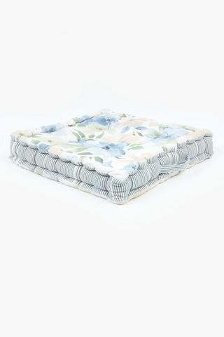 Printed Magdalena Floral Chairpad, 50x50x10cm