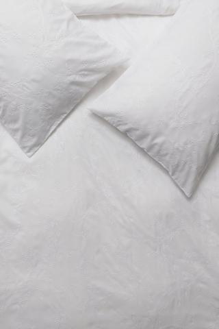 Embroidered Ditsy Floral Duvet Cover Set