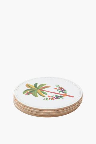 4 Pack Tahiti Coasters