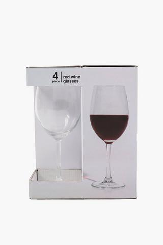 4 Pack Ella Red Wine Glasses