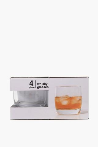 4 Pack Ella Whiskey Glasses