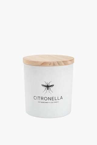 Citronella Wax Fill Candle, 315g