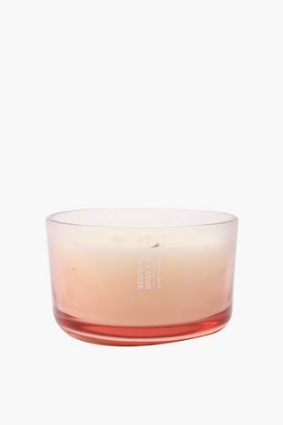 Indian Rose And Sweet Almond Scented Candle, 431g