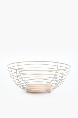 Metal Fruit Bowl
