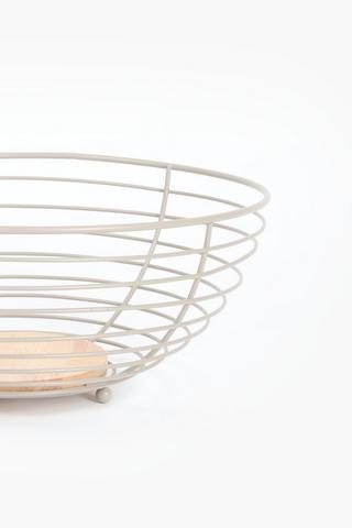 Metal Fruit Bowl