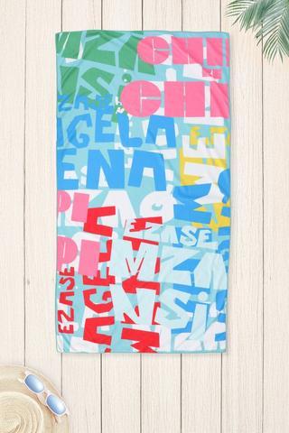 Colab Anele Gumede Microfibre Beach Towel, 70x130cm