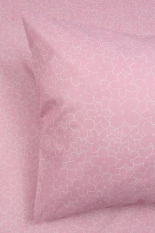 Soft Touch Luna Flower Standard Pillowcase