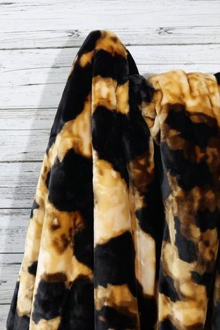 Mink Leopard Print Blanket, 200x220cm