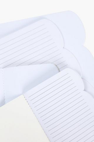 4 Pack Floral A4 Notebooks