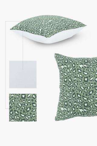 Printed Leo Scatter Cushion, 45x45cm