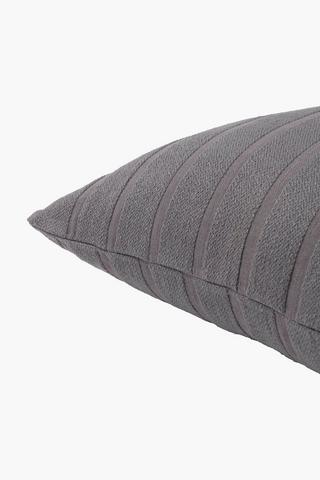 Cotton Woven Stripe Scatter Cushion, 60x60cm