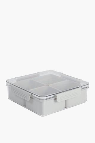 4 Divisional Plastic Storage Box