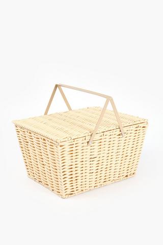 Woven Picnic Basket