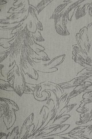 Taped Two Tone Jacquard Curtain, 218x230cm