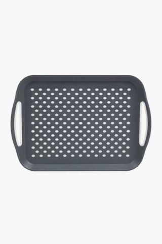 Anti Slip Plastic Serving Tray