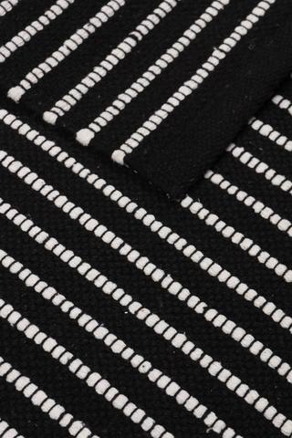 Meteo Stripe Woven Jacquard Rug, 50x80cm