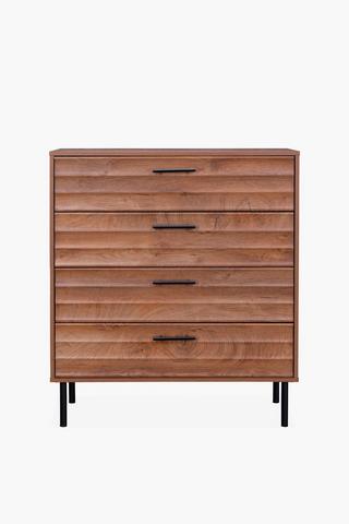 Refined 4 Drawer Unit