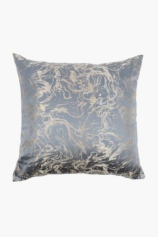 Tokyo Abstract Jacquard Feather Filled Scatter Cushion, 60x60cm