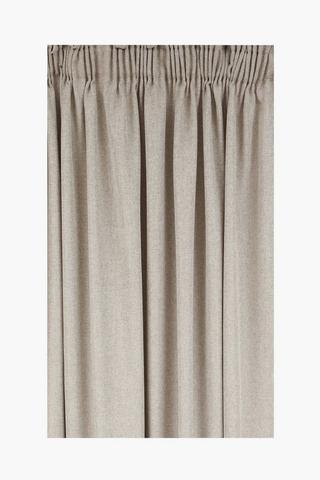 Taped Harmonic Weave Curtain, 230x218cm