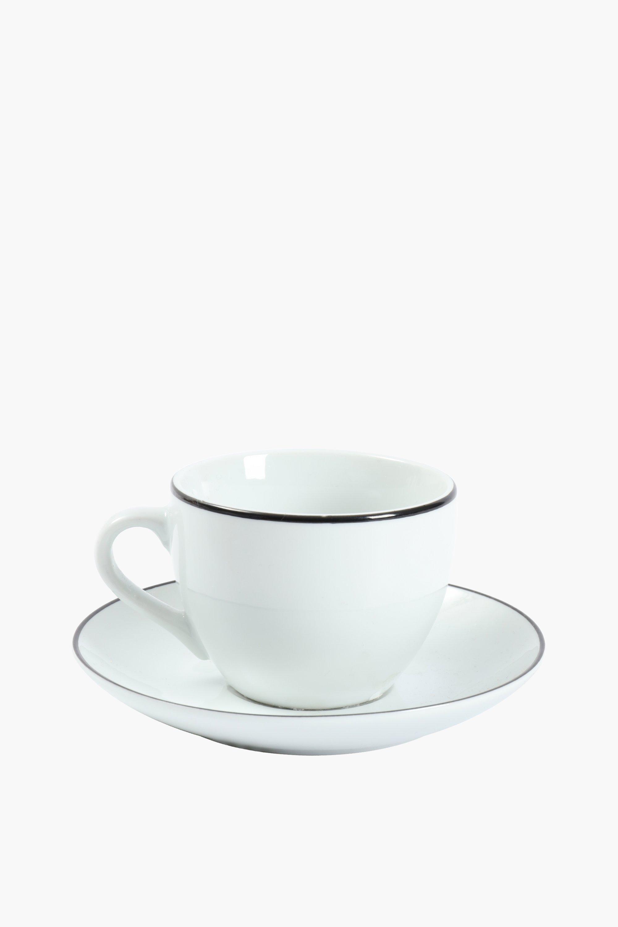 Cedar Rim Porcelain Cup And Saucer Set